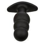 CALEXOTICS - ROCK BOTTOM PERLEPROP ANALPLUG 10 VIBRATIONER SILIKONE SORT