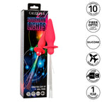 CALEXOTICS - SOUTHERN LIGHT LIGHT UP ANALPLUG 10 VIBRATIONER SILIKONE PINK
