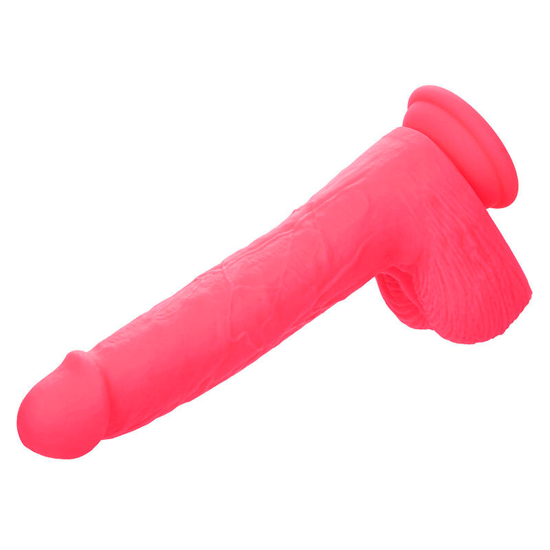 CALEXOTICS - STUDS REALISTISK VIBRATOR 10 VIBRATIONER LYSErød