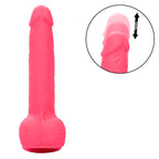 CALEXOTICS - STUDS REALISTISK VIBRATOR 10 VIBRATIONER LYSErød