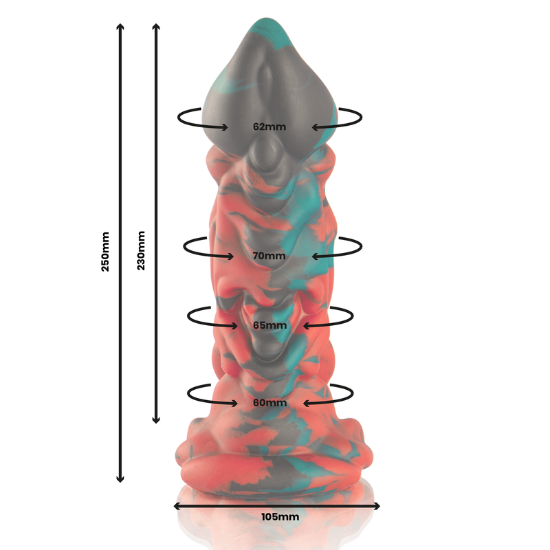 EPIC - PHOBOS DILDO KÆRLIGHEDS- OG GLÆDEBARN STOR STØRRELSE