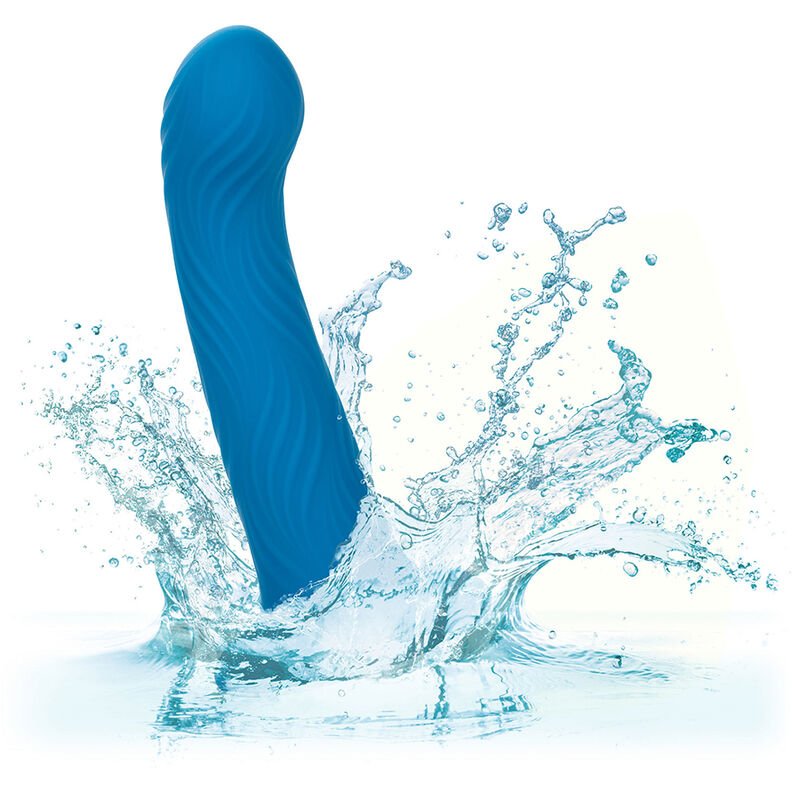 CALEXOTICS - WAVE RIDER RIPPLE ANALPLUG BLÅ
