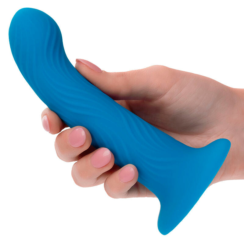 CALEXOTICS - WAVE RIDER RIPPLE ANALPLUG BLÅ