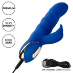 CALEXOTICS - JACK RABBIT VIBRATOR WAVE MOTION BLÅ