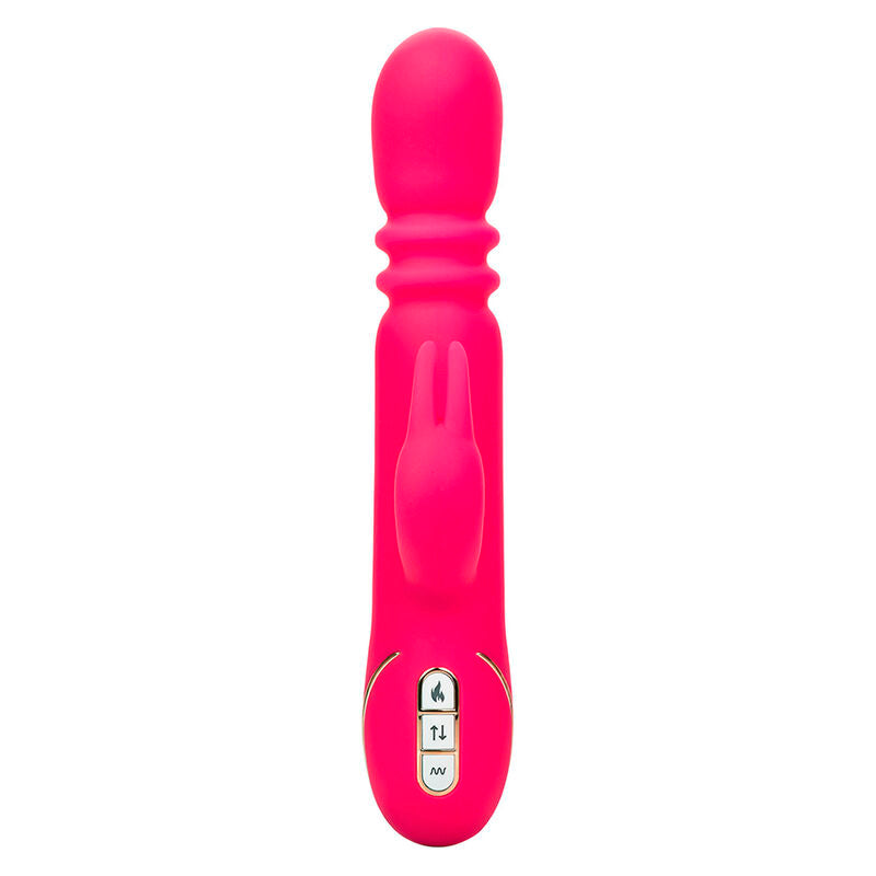 CALEXOTICS - JACK FANTASY TRIPLE OPVARMET VIBRATOR KANIN PINK