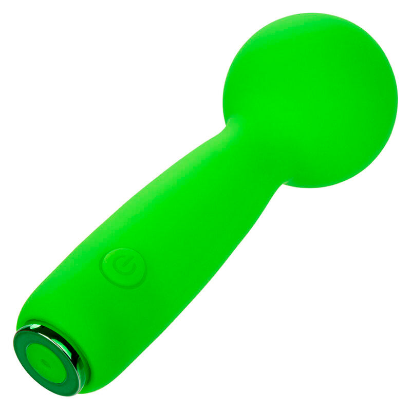 CALEXOTICS - NEON VIBES THE BUBBLY VIBE MINI MASSAGEAPPARAT 10 VIBRATIONER GRØN