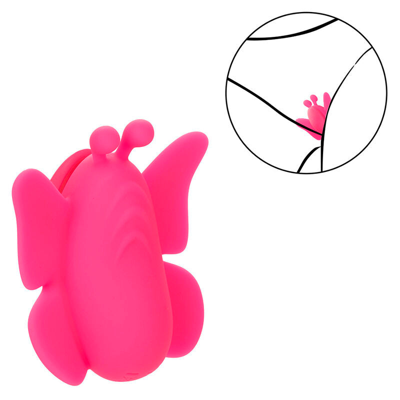 CALEXOTICS - NEON VIBES FLUTTER VIBE STIMULATOR 10 VIBRATIONER PINK