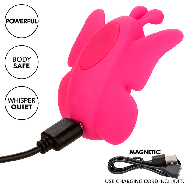 CALEXOTICS - NEON VIBES FLUTTER VIBE STIMULATOR 10 VIBRATIONER PINK