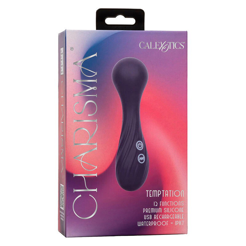CALEXOTICS - CHARISMA TEMPTATION MASSAGEAPPARAT 12 FUNKTIONER LILLA