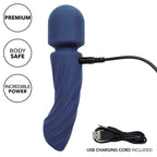 CALEXOTICS - CHARISMA ALLURE MASSAGEAPPARAT MED DOBBELTE MOTORER 12 FUNKTIONER 17,25 CM X 4,5 CM LILLA