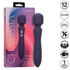 CALEXOTICS - CHARISMA MYSTICKE MASSAGEAPPARAT MED DOBBELTE MOTORER 12 FUNKTIONER 20,5 CM X 4,5 CM LILLA