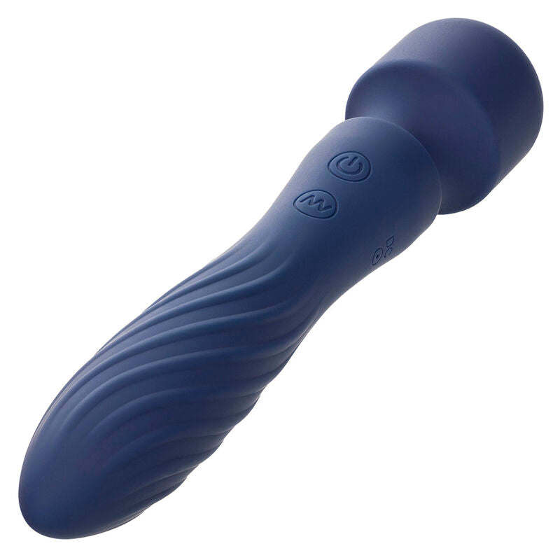 CALEXOTICS - CHARISMA MYSTICKE MASSAGEAPPARAT MED DOBBELTE MOTORER 12 FUNKTIONER 20,5 CM X 4,5 CM LILLA