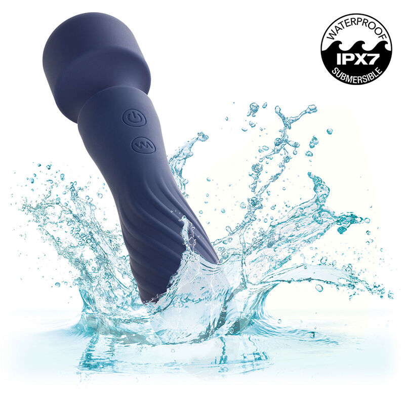 CALEXOTICS - CHARISMA MYSTICKE MASSAGEAPPARAT MED DOBBELTE MOTORER 12 FUNKTIONER 20,5 CM X 4,5 CM LILLA