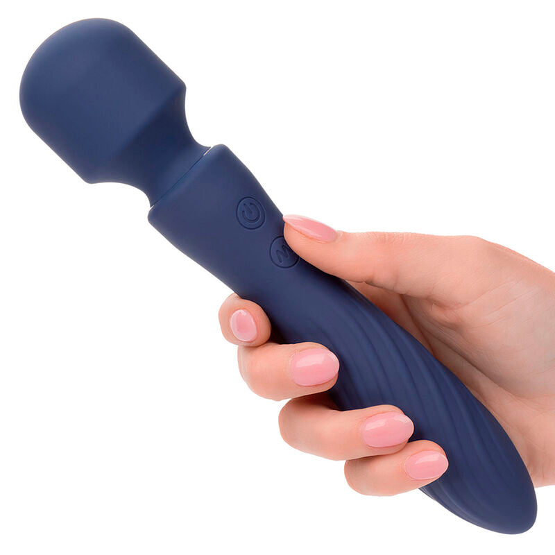 CALEXOTICS - CHARISMA MYSTICKE MASSAGEAPPARAT MED DOBBELTE MOTORER 12 FUNKTIONER 20,5 CM X 4,5 CM LILLA