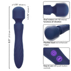 CALEXOTICS - CHARISMA MYSTICKE MASSAGEAPPARAT MED DOBBELTE MOTORER 12 FUNKTIONER 20,5 CM X 4,5 CM LILLA