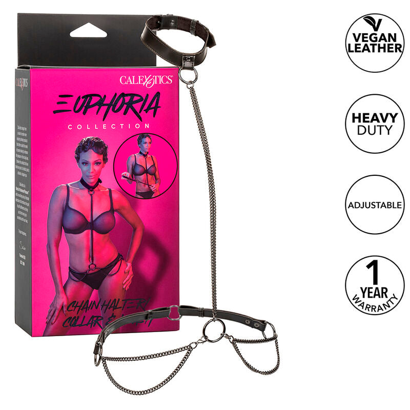 CALEXOTICS - EUPHORIA KÆDE GRIMME HALSBÅND & SNORE