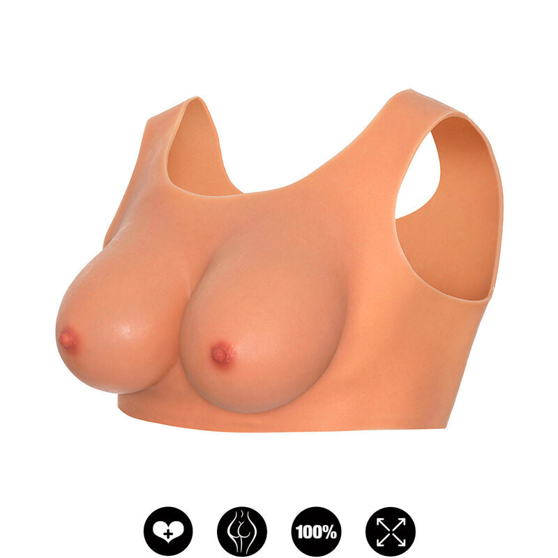 SKJULT BELYST - ALTER EGO BÆRBAR BRYST TOP E-CUP FLESH