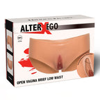 SKJULT BELYST - ALTER EGO ÅBEN VAGINA TRUSSER LAV TALJE FLESH