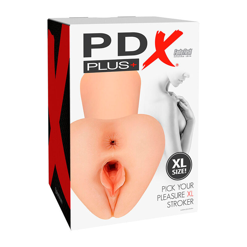 PDX PLUS - VÆLG DIN FORNØJELSE XL REALISTISK STROKER-KØD