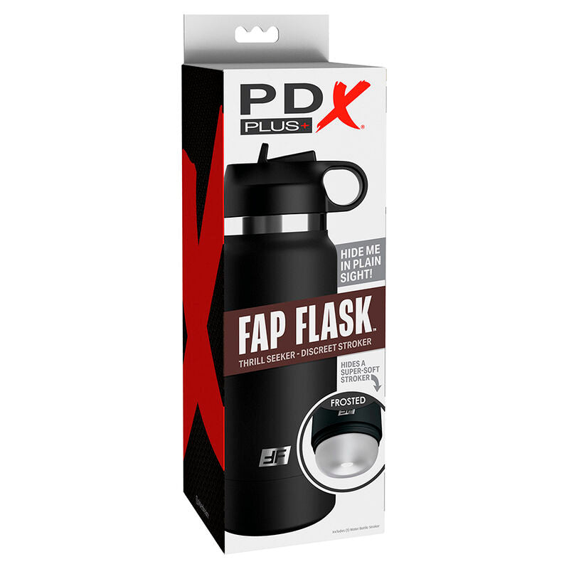 PDX PLUS - FAP-flaske med diskret stroker, klar model 1