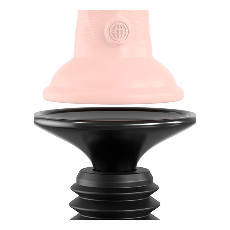 FETISH FANTASY SERIE - BODY DOCK THRUSTER DILDO CLAMP MED 7 TRYKMODUSSER SORT