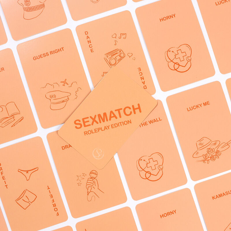 HEMMELIGT SPIL - SEXMATCH ROLLESPIL-UDGAVE SPIL