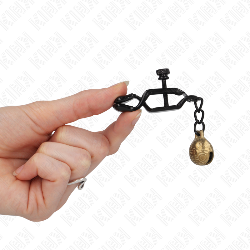 KINK - BELL JAW STYLE NIPPLE CLAMPS SORT 7 CM