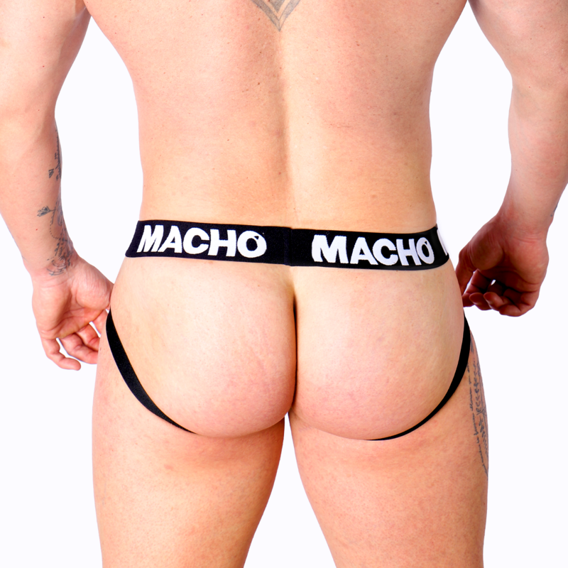 MACHO - MX25NC JOCK SORT LÆDER