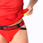 MACHO - RØD T-SHIRT S/M