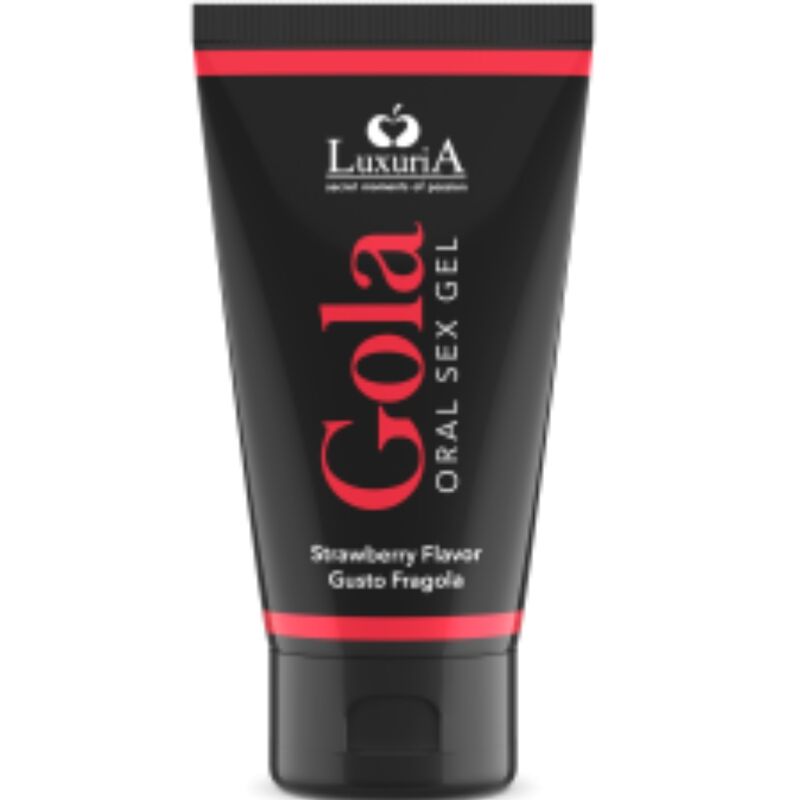 INTIMATELINE LUXURIA - ORAL SEX GEL JORDBÆRSMAG 50 ML