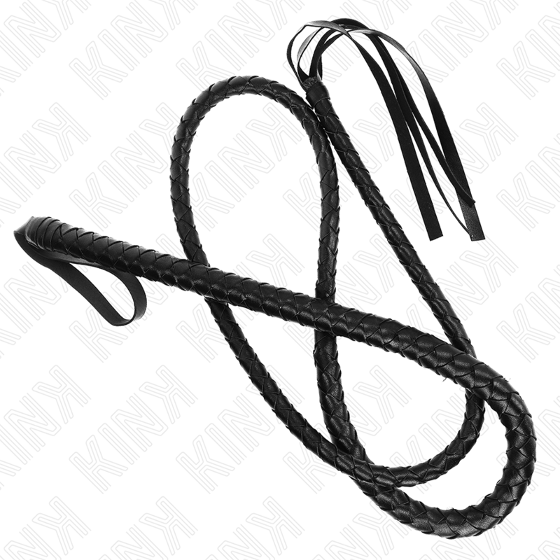 KINK - LANG SORT SLANGEPISK 210 CM