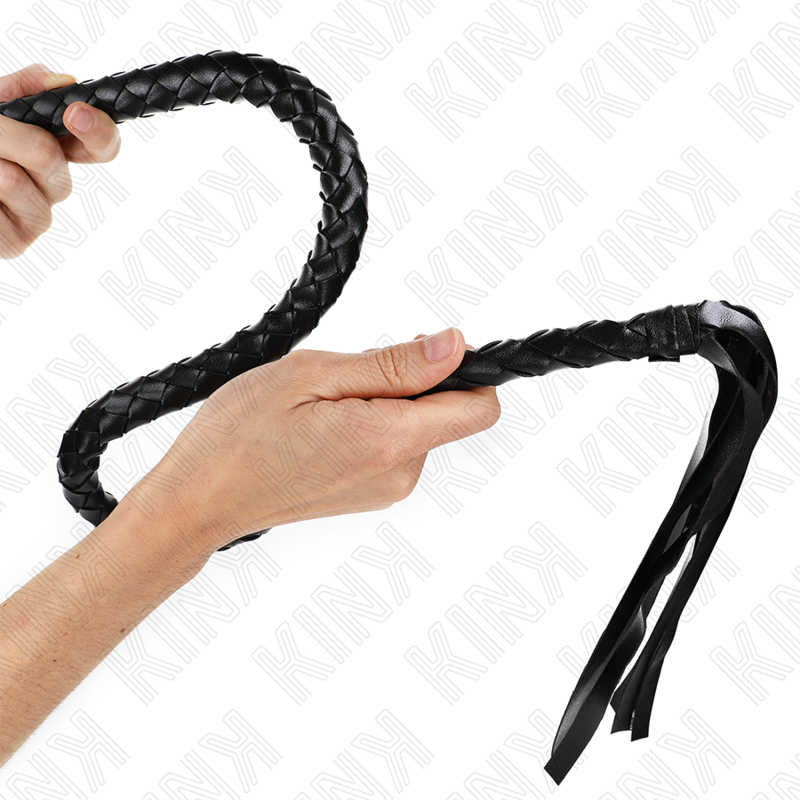 KINK - SLANGEPISK MED SORT HÅNDRING 65 CM