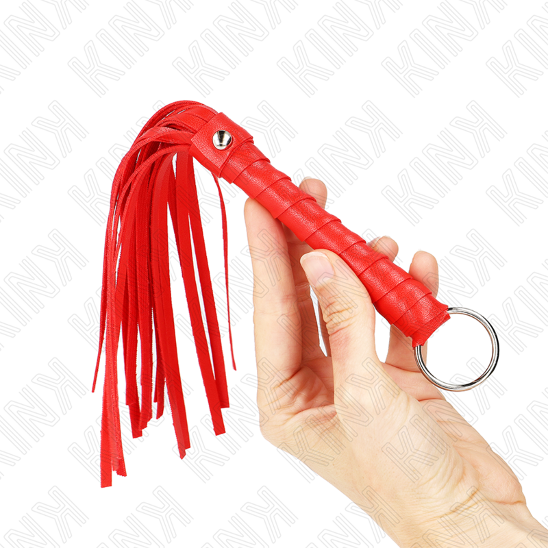 KINK - SIMPEL MINI RØD PISK 28 CM