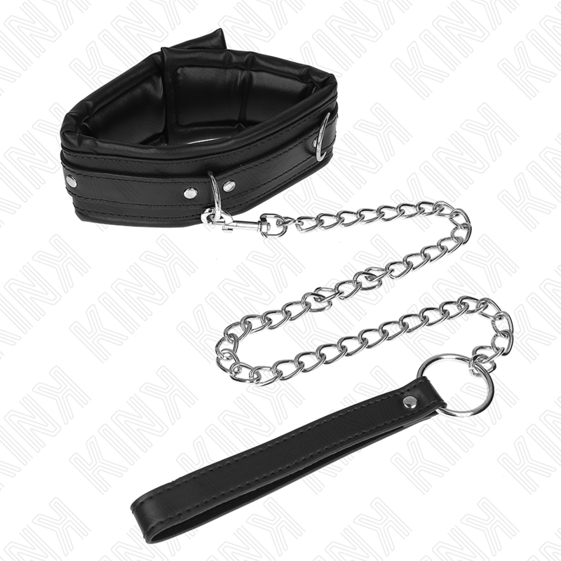 KINK - TUNG HALSKÆDE MED BÆLTE 65 CM MODEL 4 JUSTERBAR 36,5-50 CM