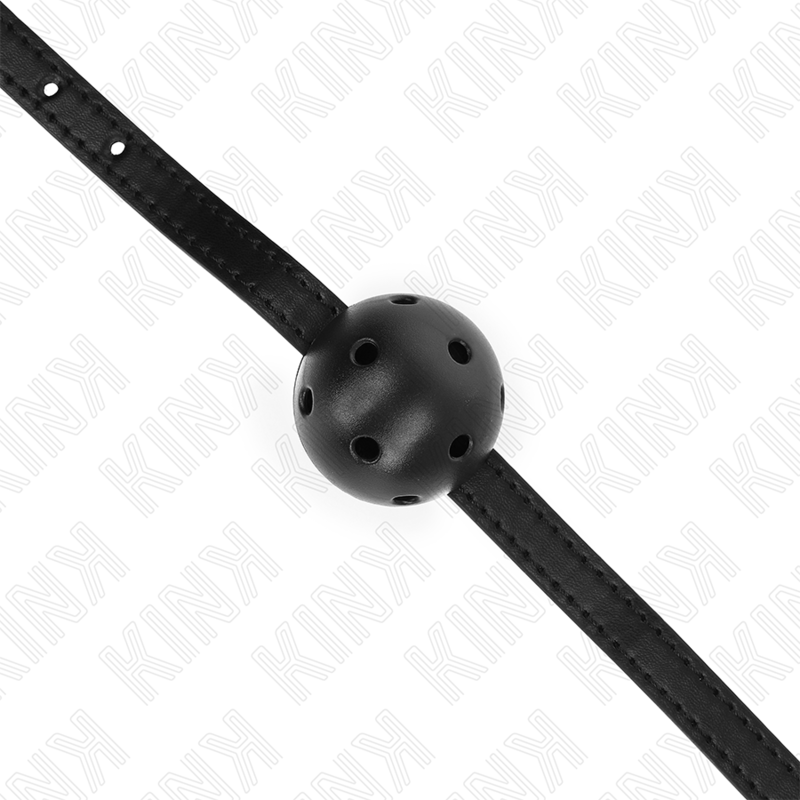KINK - SIMPLICITY SORT ÅNDBAR BOLD 4,5 CM GAG 62 x 1,5 CM