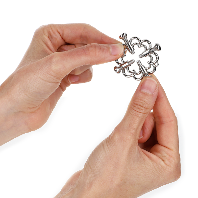 KINK - METAL BLOMSTER BRØDVORTEKLEMMER