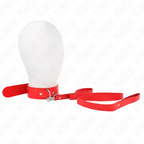 KINK - HALSKÆDE MED BÆLTE 116 CM ROJO STROP JUSTERBAR 32-50 CM X 8 CM