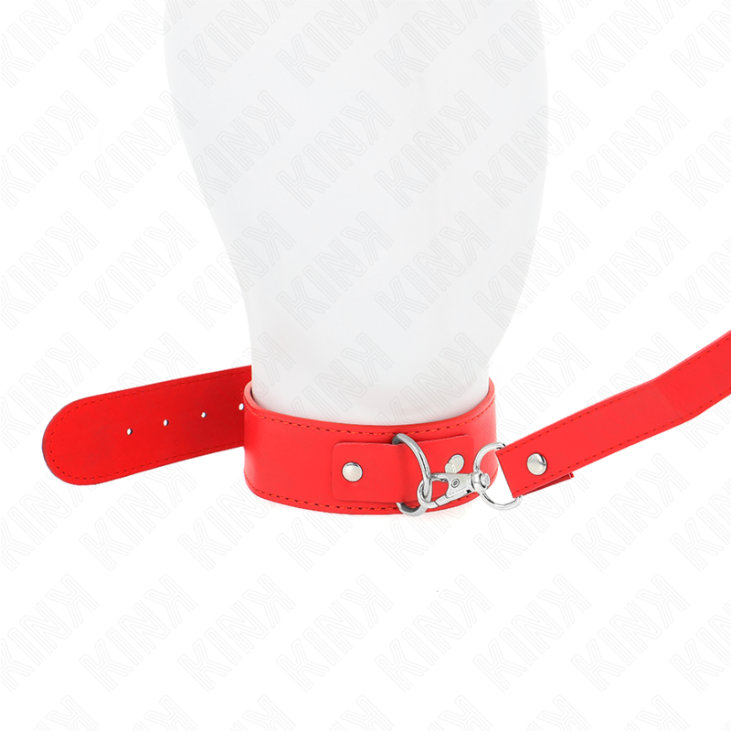 KINK - HALSKÆDE MED BÆLTE 116 CM ROJO STROP JUSTERBAR 32-50 CM X 8 CM