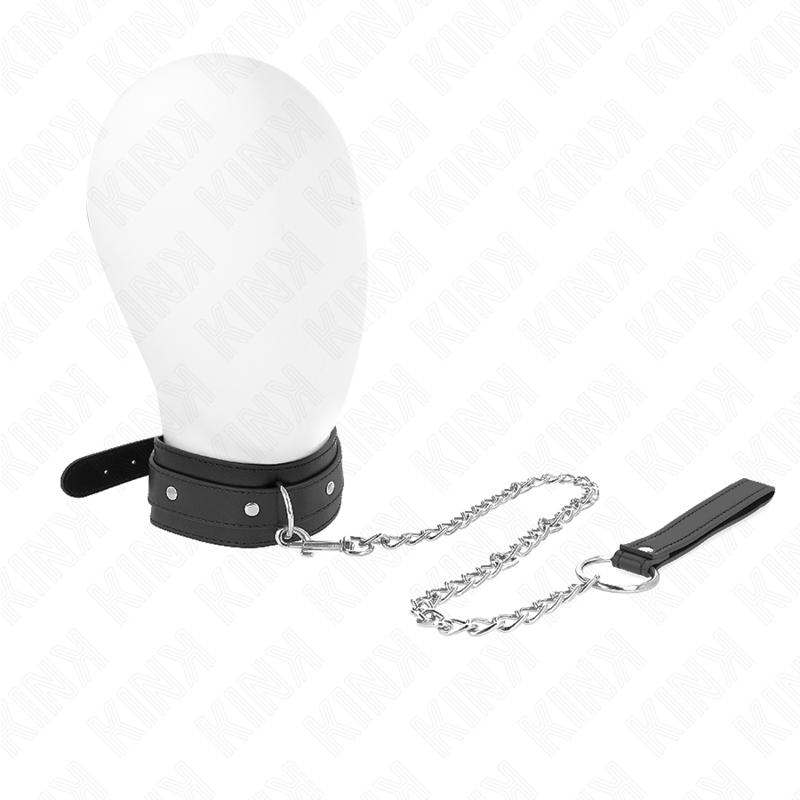 KINK - HALSKÆDE MED SNORE 65 CM 1 RING JUSTERBAR 38-49 CM X 5 CM
