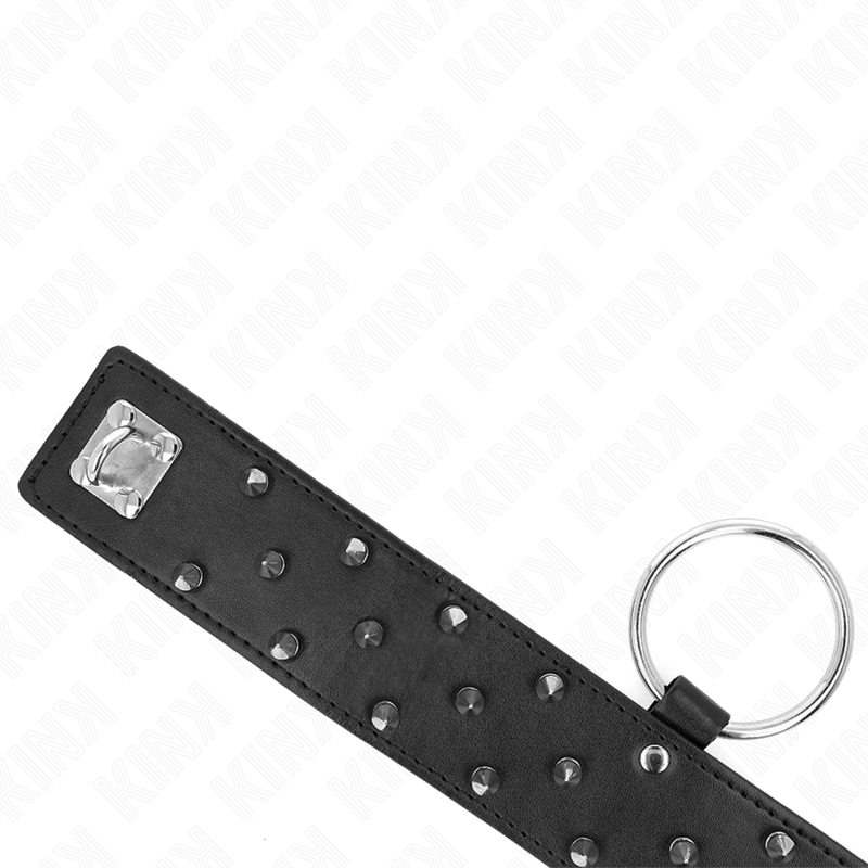 KINK - HALSKÆDE MED SNORE 65 CM MED SØLVØVNE MODEL 5 JUSTERBAR 36-43 CM X 5 CM