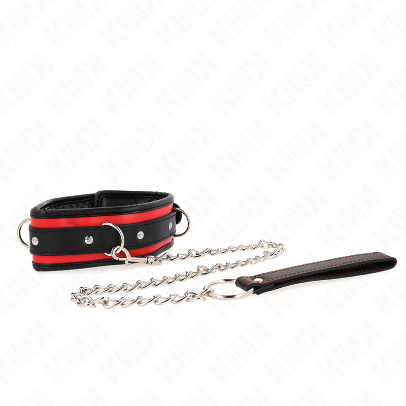 KINK - TUNG HALSKÆDE MED BÆLTE 65 CM MODEL 2 JUSTERBAR 36,5-50 CM