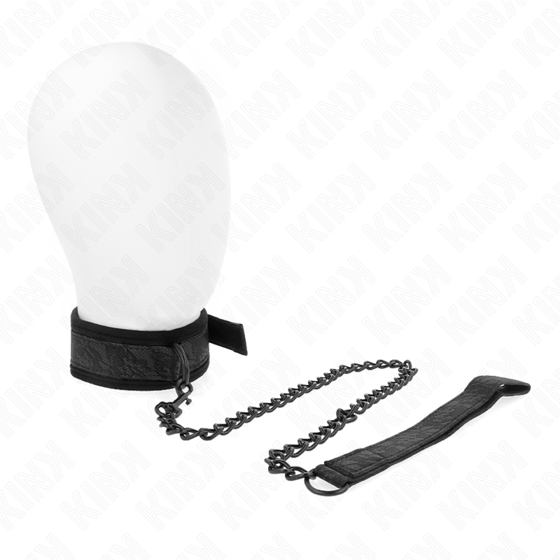 KINK - BASIS MODEL HALSBÅND MED SNORE 77 CM MODEL 5 JUSTERBAR 34-54 CM X 5 CM