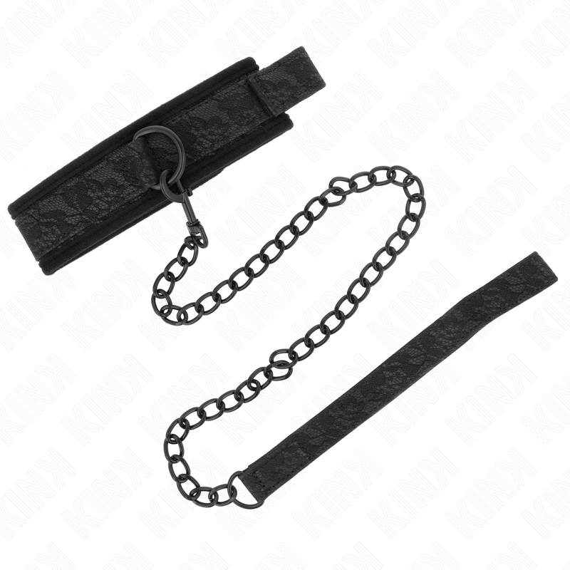 KINK - BASIS MODEL HALSBÅND MED SNORE 77 CM MODEL 5 JUSTERBAR 34-54 CM X 5 CM