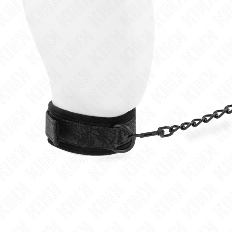 KINK - BASIS MODEL HALSBÅND MED SNORE 77 CM MODEL 5 JUSTERBAR 34-54 CM X 5 CM
