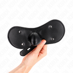 KINK - MUNDMASKE MED KUGLEKNEVEL MED JUSTERBAR LÅS 42-60 CM