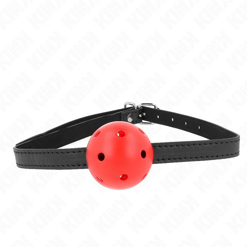 KINK - SIMPLICITY RØD ÅNDBAR 4,5 CM KUGLEKNEVELS 62 x 1,5 CM