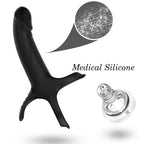 ARMONY - DILDO MED RING & VIBRATOR SORT