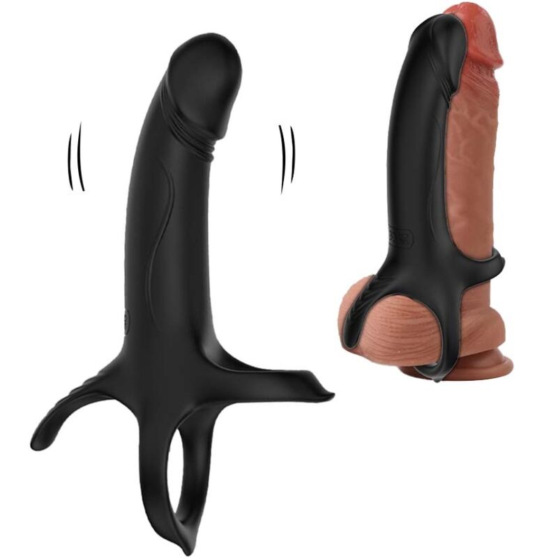 ARMONY - DILDO MED RING & VIBRATOR SORT