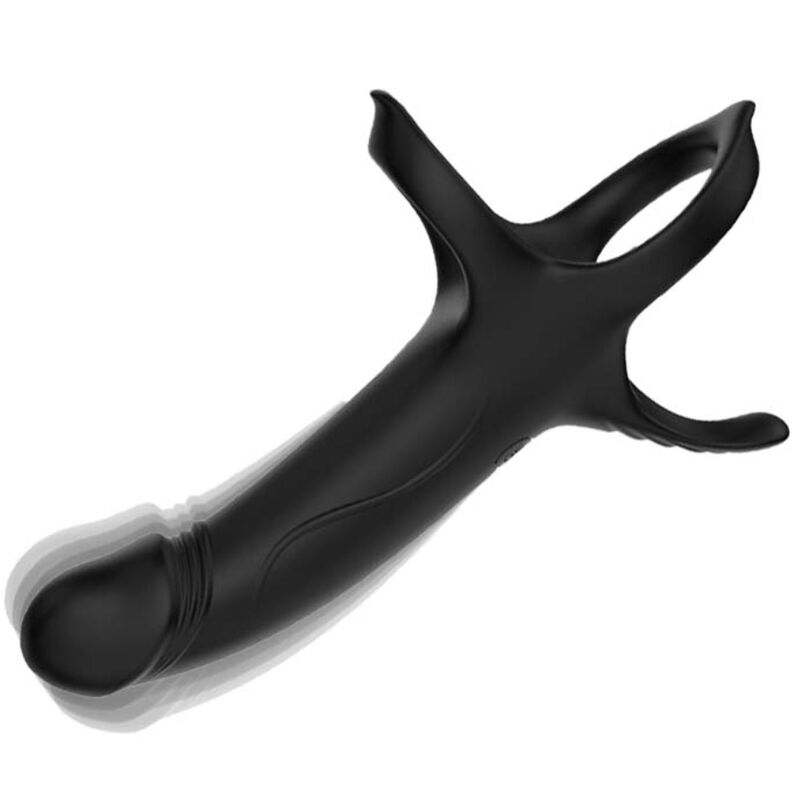 ARMONY - DILDO MED RING & VIBRATOR SORT