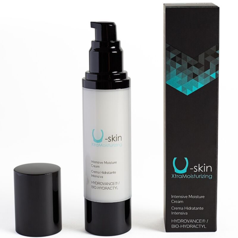 500 KOSMETIKPRODUKTER - U-SKIN EKSTRA FUGTIGHEDSGIVENDE HELENDE CREME TIL ALLE TYPER TATOVERET HUD
